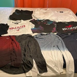 Lot of 11 Hollister Shirts XS